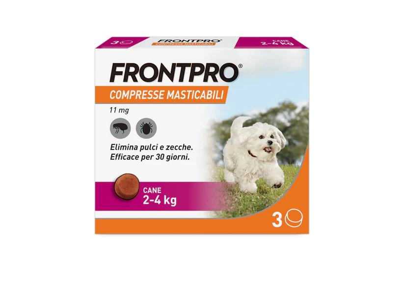 Frontpro 11 mg Compresse Masticabili per Cani 2-4 kg