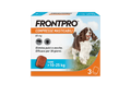 Frontpro 68 mg compresse masticabili antipulci e antizecche per cani 10-25 kg