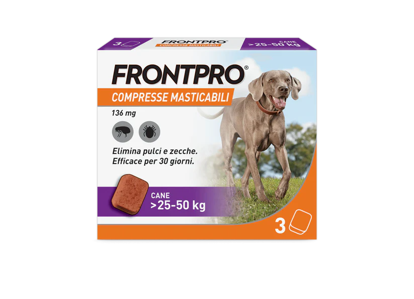 Frontpro 136 mg Compresse Masticabili per Cani