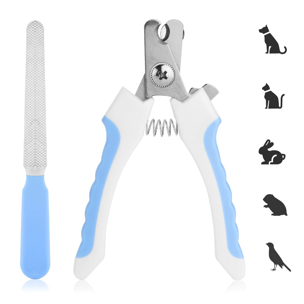 Taglia unghie per cani con lima integrata per cura unghie facile e sicura