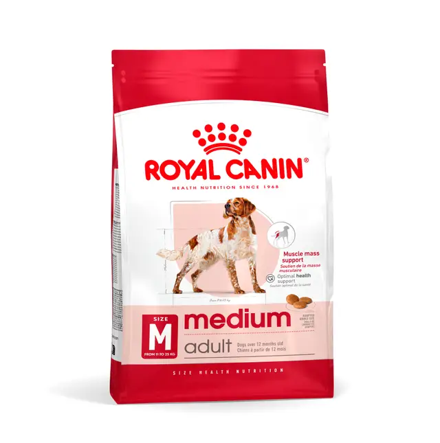 Confezione da 12 kg di crocchette Royal Canin Medium Adult per cani di taglia media