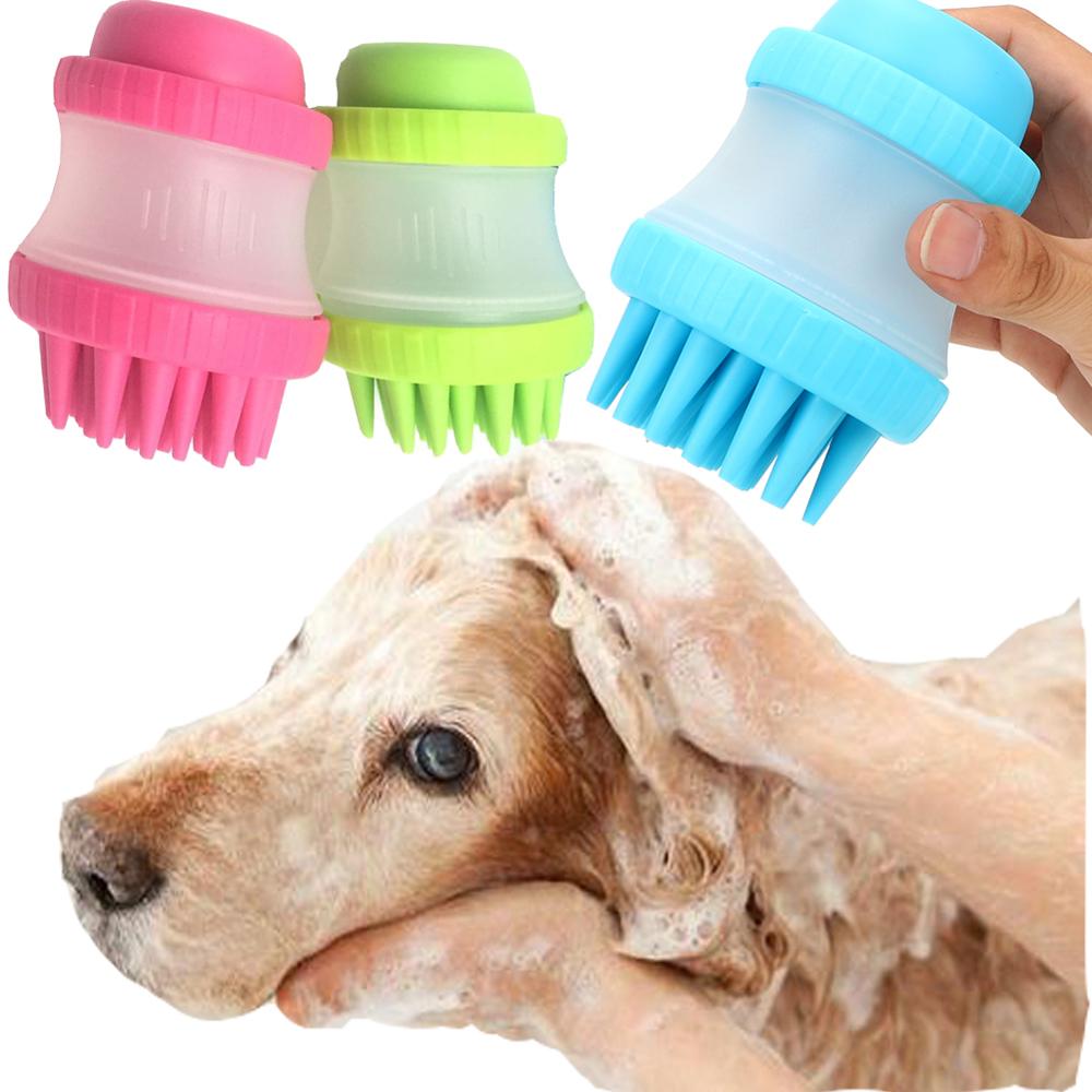 Spazzola cani e gatti con dispenser