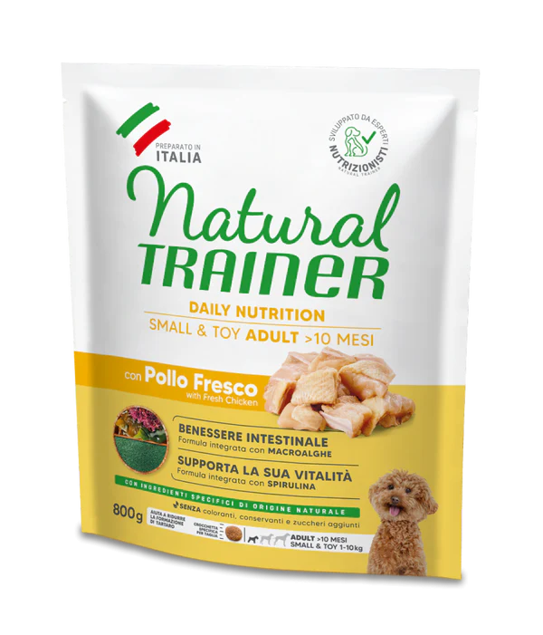 Natural Trainer Daily Nutrition Small & Toy Adult Pollo Fresco