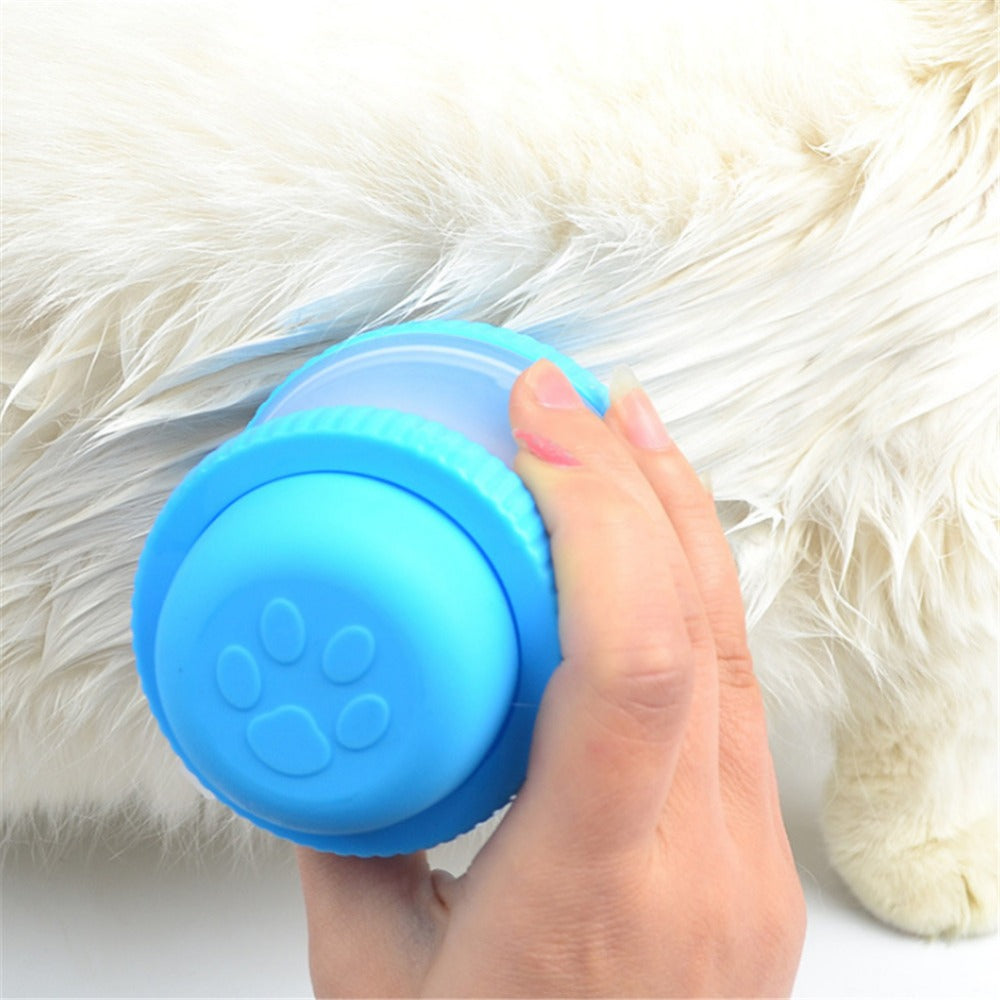 Spazzola cani e gatti con dispenser