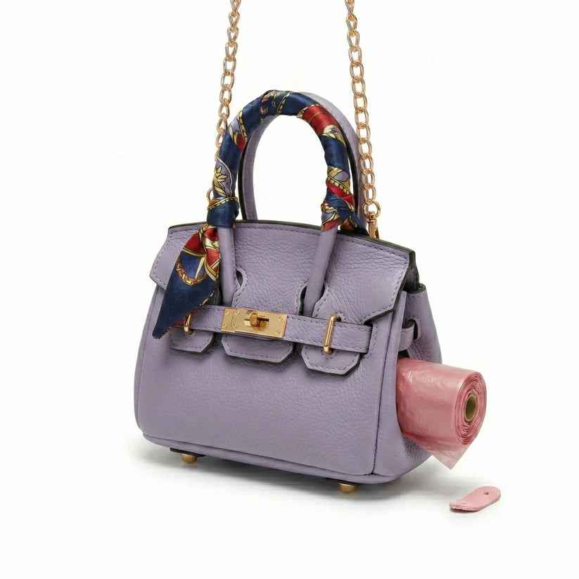 Mini Bag Porta-Sacchetti - Lilla