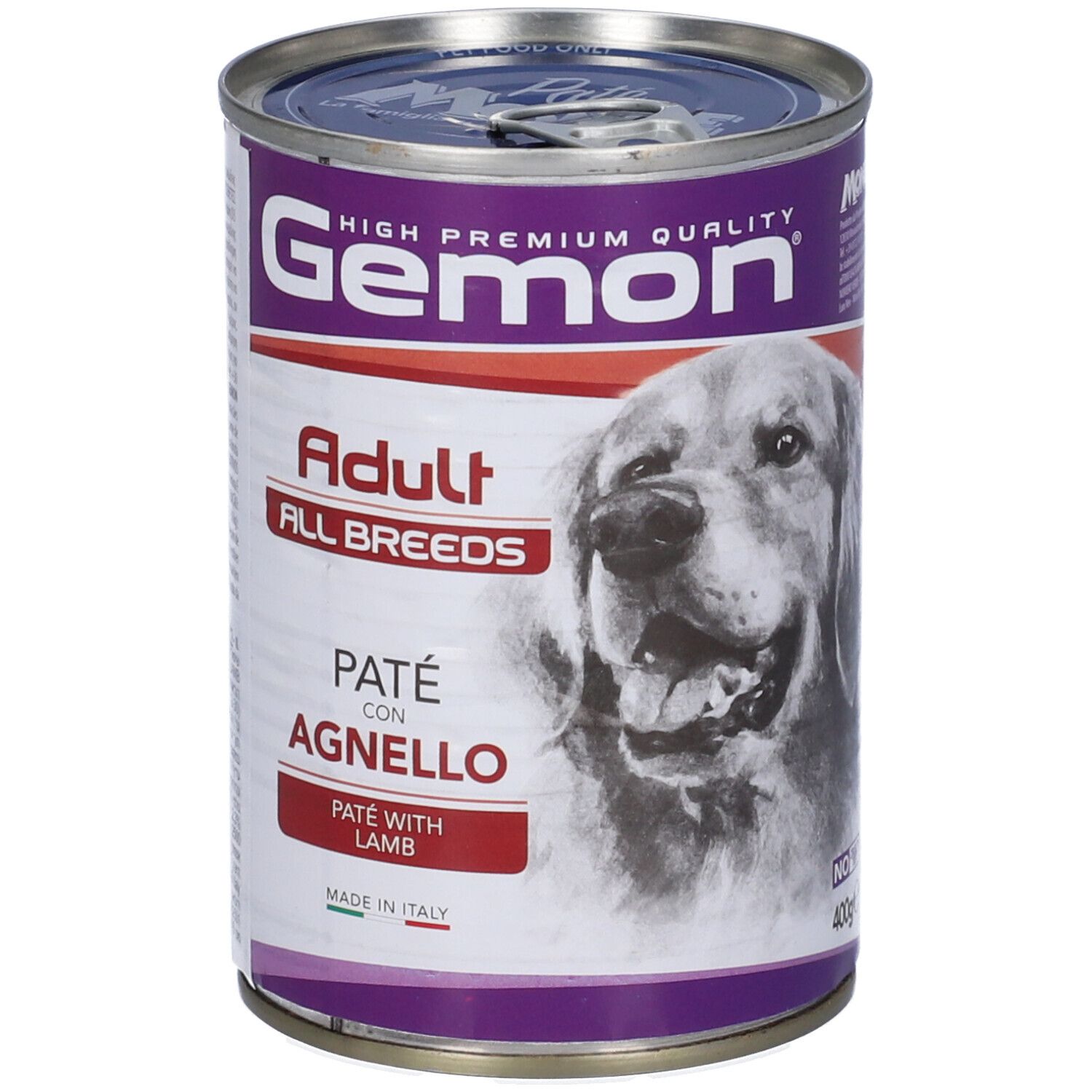Gemon All Breeds Adult – Paté con Agnello – 400 g