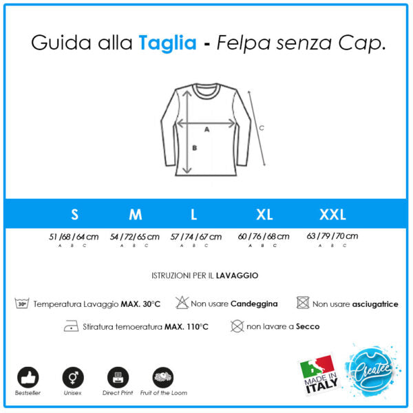 felpa con cappuccio e cordoncino amala  - unisex nera