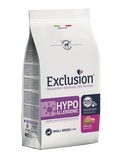Exclusion Hypoallergenic Small Breed al Maiale & Piselli – 2 kg