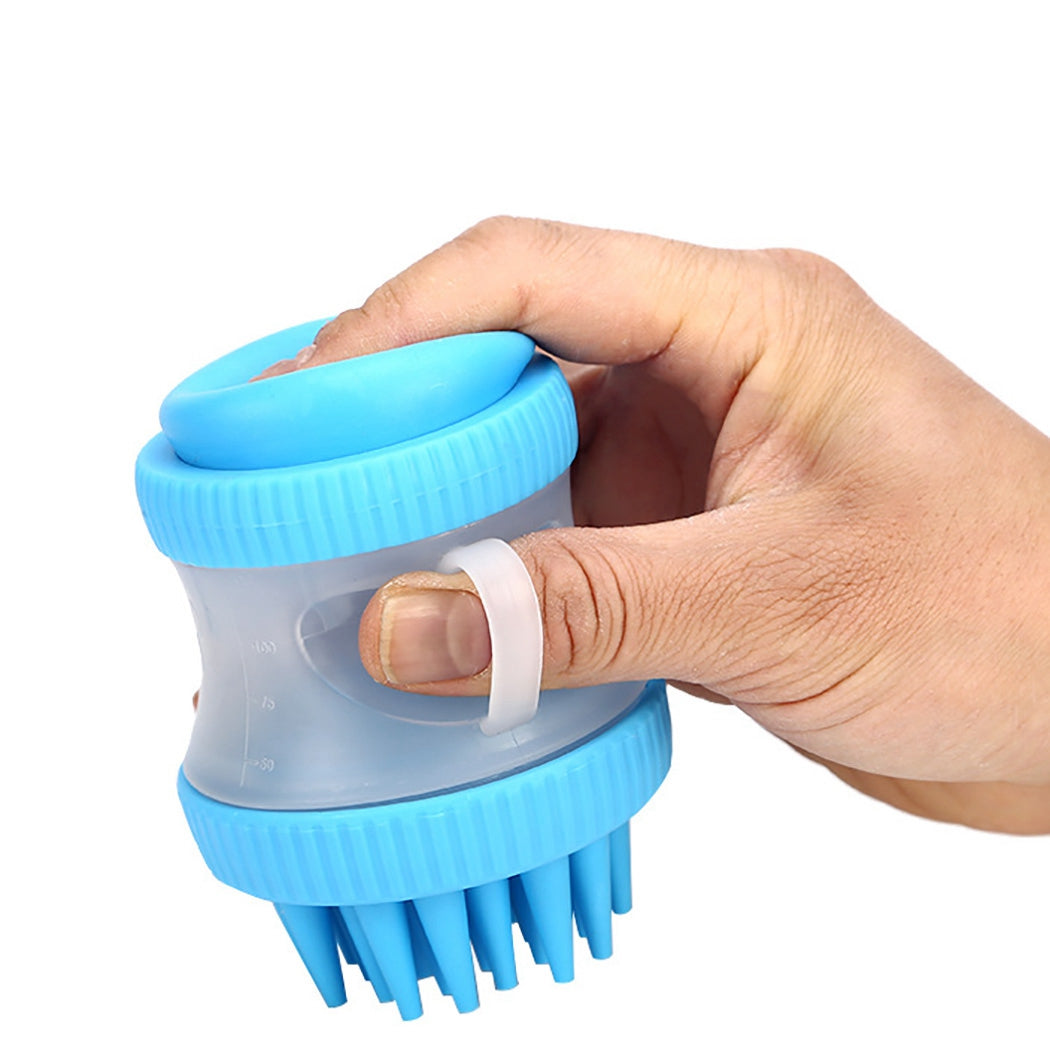 Spazzola cani e gatti con dispenser