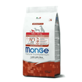 Monge Natural Superpremium Mini Puppy & Junior Monoprotein Agnello con Riso small breed puppy dog food packaging
